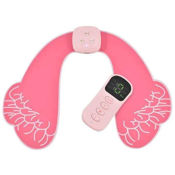 Smart fitness body slimming training massager body relaxing hand massage tool wireless hip muscle stimulator Light pink