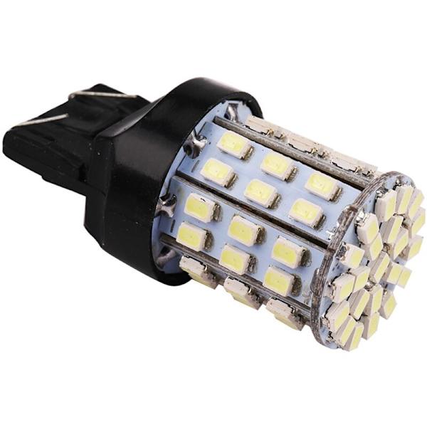 2X T20 7440 7443 64 SMD Hvit 6000K Bakre Bremse Reverser LED Pære Lys Lampe 12V