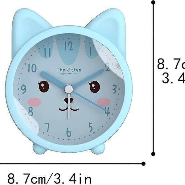 Barnklocka, sött djur, hund/katt, tyst