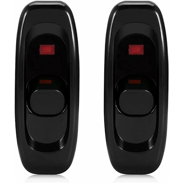 CIYOU In-Line-strömbrytare/lampa/ljusströmbrytare (2) HIASDFLS