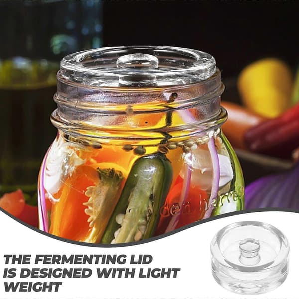 Jäsningsvikt Mason Jar Jäsningsvikt Glas Jäsningsvikt Jäsningslock