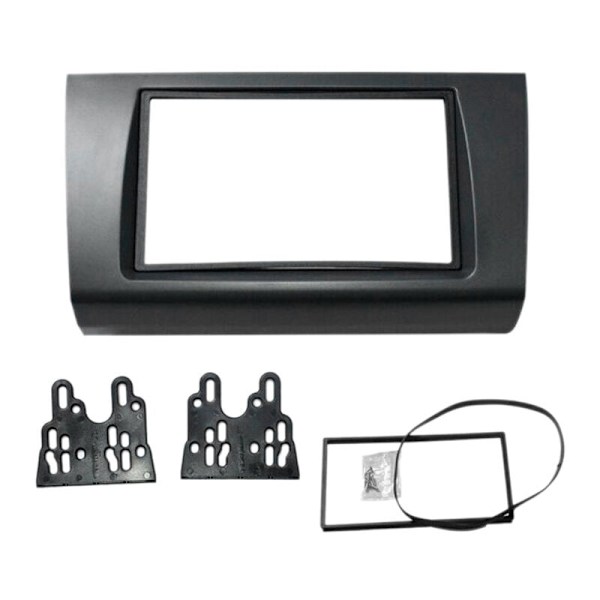 Til Swift 2005-2010 2 Din Audio Panel DVD Navigation Panel Frame Bil Fascias Stereo Radio Panel
