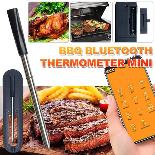 Digitalt Trådløst Bluetooth Madlavnings BBQ Termometer til Kød