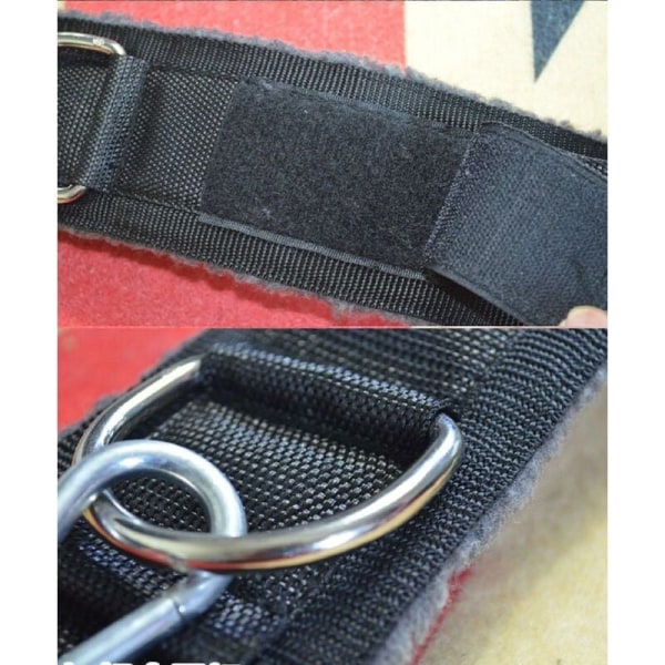 Padded Ankle Straps To Attach To A Machine - With A Metal D-Hook
