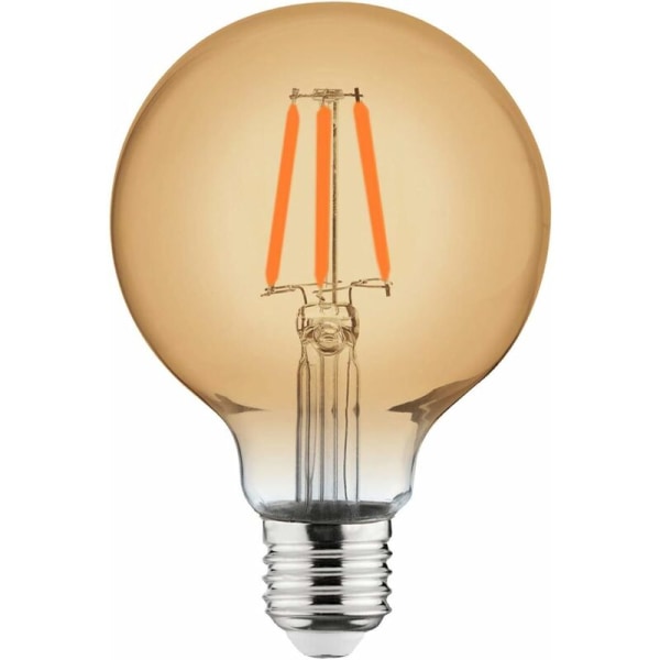 Edison Vintage Glödlampa, Edison LED Ljus Varm Vit E27 4W Retro Glödlampa Vintage Antik Glödlampa Idealisk för Nostalgi och Retro Fami