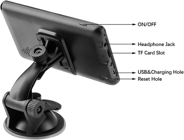 tum HD bil GPS navigator