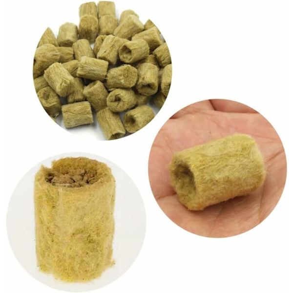 Rockwool Blokke 50 stk. Rockwool Cube Hydroponisk Rockwool Plantepropper Rockwool Terninger Rockwool Cube-DENUOTOP