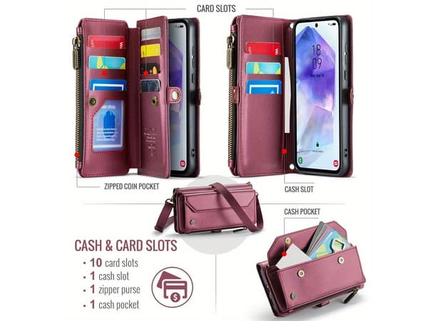 Etui til Samsung A71 Pink