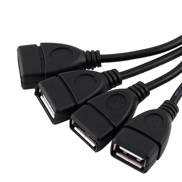 USB 2.0 - RJ45 Ethernet-verkkokesittimen sovitinkaapeli