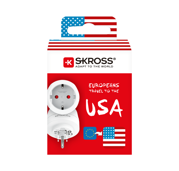 Reseadapter Europa till USA m.fl. Jordan