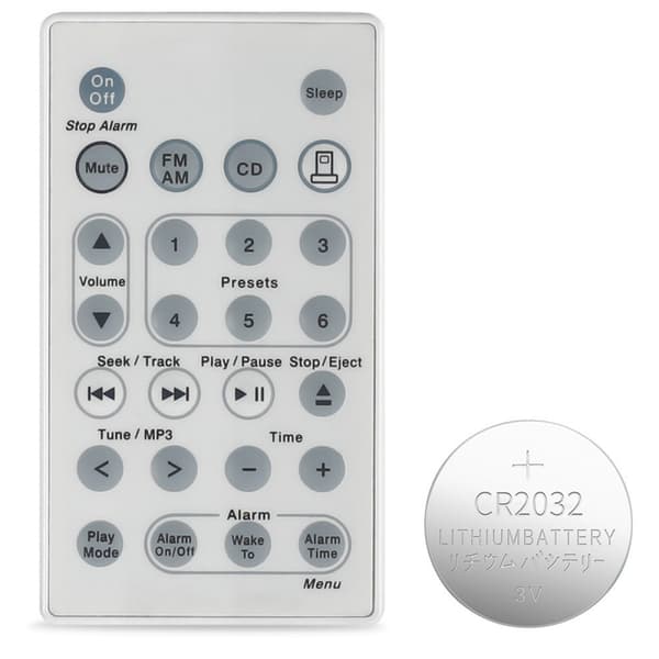 Ny fjernkontrollerstatning for Bose Wave Music System AWRCC