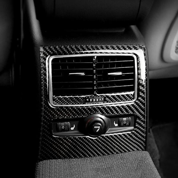 Deksel for luftventiluttak i karbonfiber til Audi-A6 2005 2006 2007 2008 2009 2010 2011
