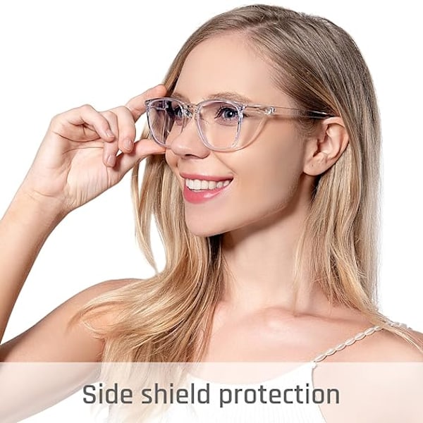 Skyddsglasögon, snygga goggles, imfria linser, alternativ till vanliga skyddsglasögon för laboratorier och sjukvård, transparent grå ram