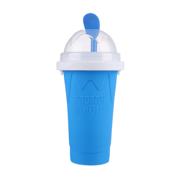 1st Frozen Magic Squeeze Cup Slushy Maker Cup Blå