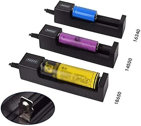 3.7v litiumbatteri USB-lader blendende lommelykttilbehør