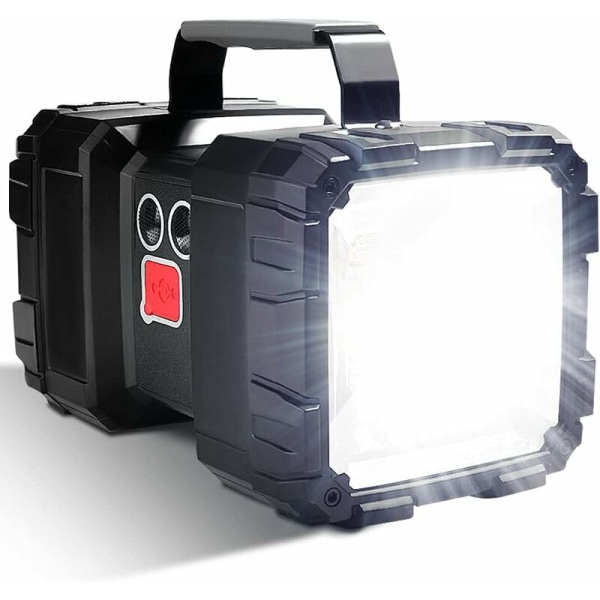 Genopladelig LED lommelygte 10000mAh 1200lm Ultra lang standby Høj effekt Vandtæt Camping lanterne 7 Super lyse tilstande LED søgelys w
