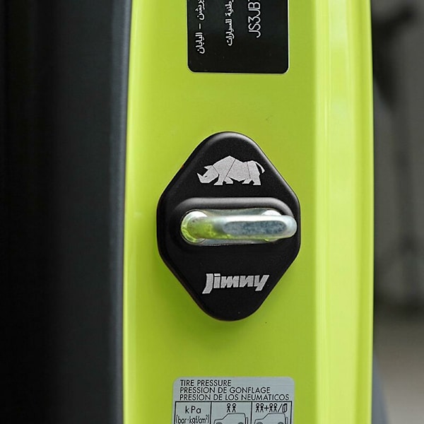 Dörrlåsöverdrag för Jimny, dörrlåsöverdrag för Jimny 2019 2020 2021 tillbehör (svart
