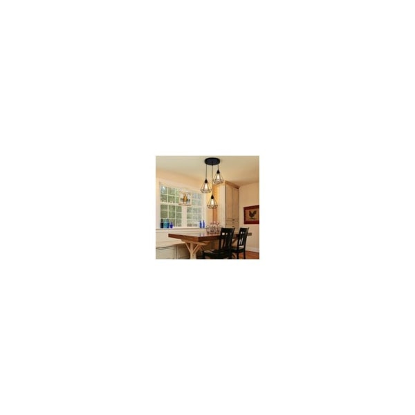 Metal Retro Pendellampe Armatur Industri, Vintage Loft Loftlampe til Køkken Stue Spisestue Soveværelse Restaurant Cafe Spisestue