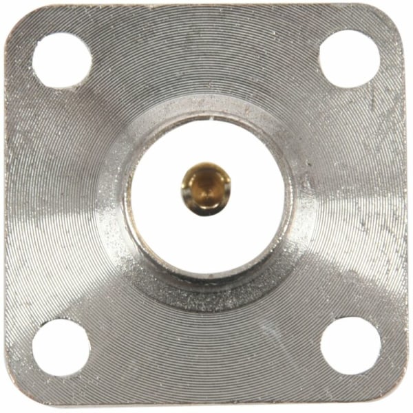 4-håls N-typ Panelmonterad RF-koaxialkontakt med lödkopp, silver