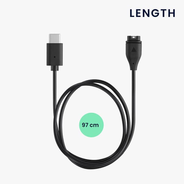 Laturi Garmin Instinct 2 Solar Instinct 2 USB-latauskaapelille