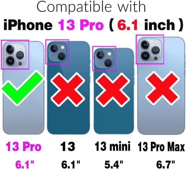 Telefoncover til iPhone 13, Kvinder Mænd Rød