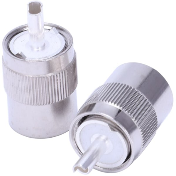10 kpl Uhf-urosliitin Pl259 juotosliitin Rg8 Rg213-kaapeli Lmr400 7D-Fb hopea
