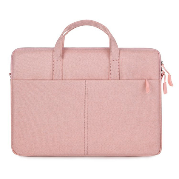 Laptopväskor 14 tum Bärbara Vattentäta Datorväskor, Rosa