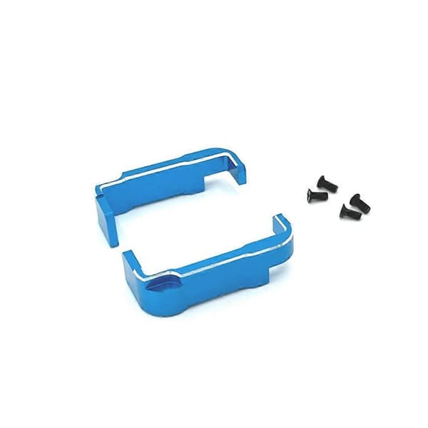 RC Bil Oppgradering Styring Batteriholder Sett for C8803 Blå