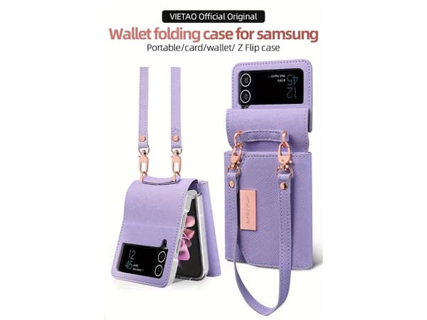 Etui til Samsung Galaxy Z Flip6 Sort