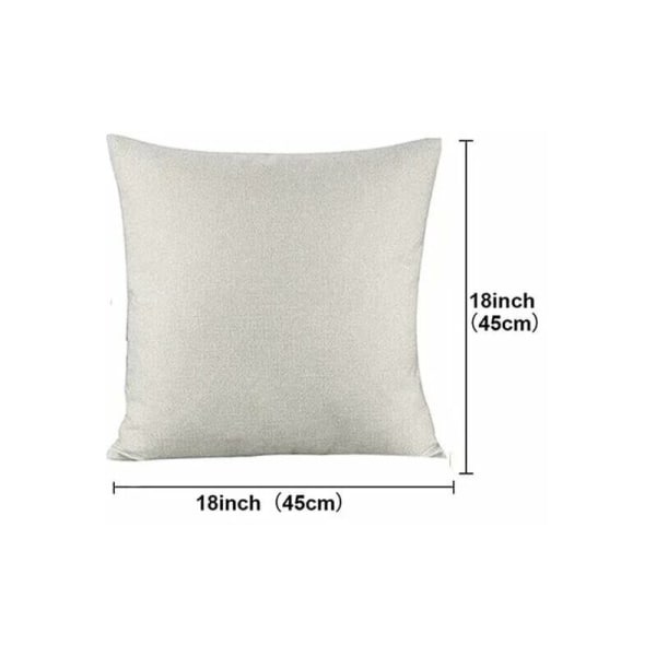 4PCS Juleputetrekk i Bomull Lerret, Juleputetrekk, Juleputetrekk, Juleputer, Jule Snøfnugg Sofa C