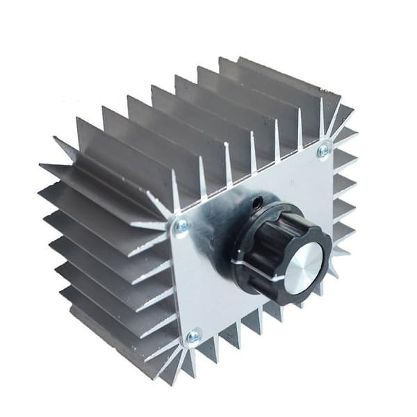 AC 220V 5000W SCR Spenningsregulator Motorhastighetskontroller Lysdimmer Dimmer Termostat 5000W M