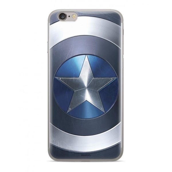 Captain America Cover i gummi, Samsung S20 Plus - Original Multicolor
