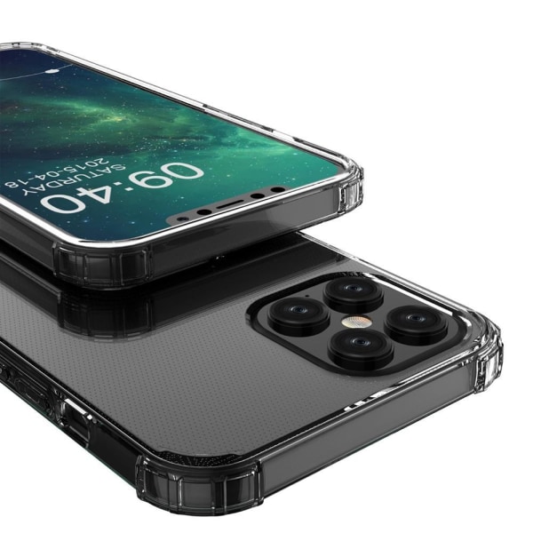 iPhone 13 Mini - Anti Shock Shell med forsterkede hjørner Transparent
