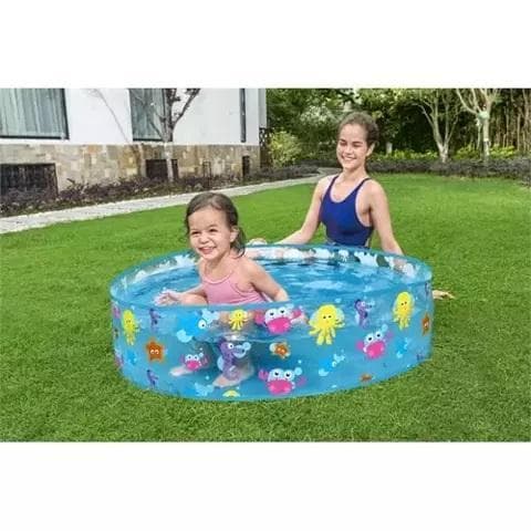 Barnpool - Expansionspool - 435L - Bestway -  152cm/25cm Blå