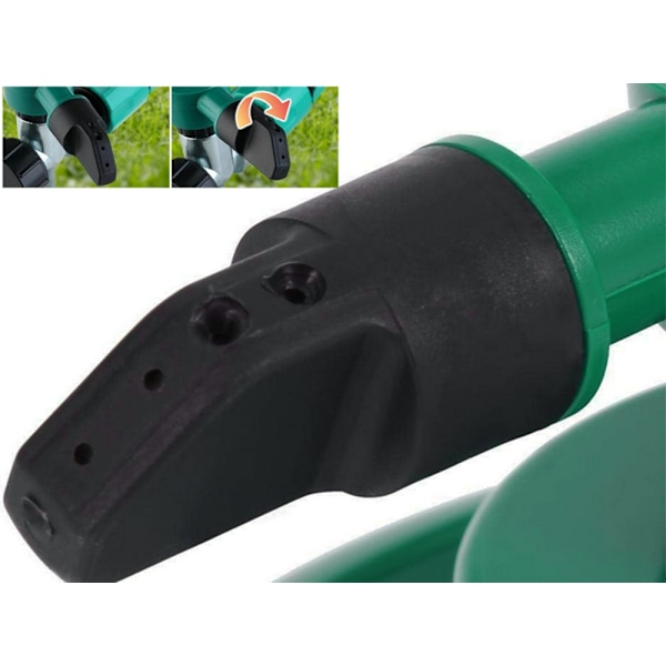 360° roterende havesprinkler Green
