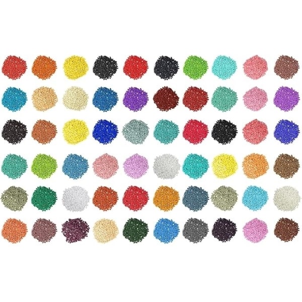 88 väriä x 200 kpl - 17600 kpl irratimantteja timanttimaalauksee Multicolor