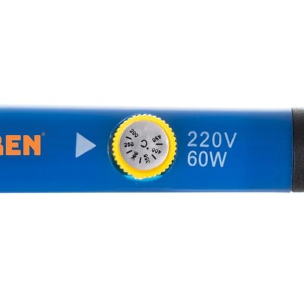 Lödpenna / Lödkolv 60w med temperaturinställning 200-450 grader Blå