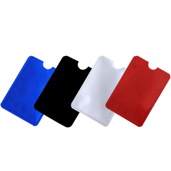 Korttiteline alumiinia - RFID-turvallinen Multicolor