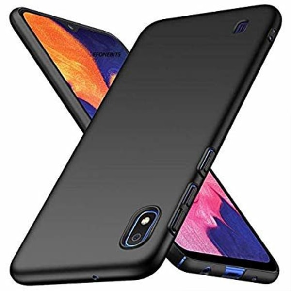 Skal i gummi, Samsung A10 Matt yta Black