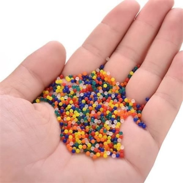 4-pack vattenpärlor / vattenkristaller - stora: 15 mm multifärg
