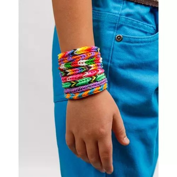 Loom Bands Kit - 1500 stk i 23 farger Multicolor