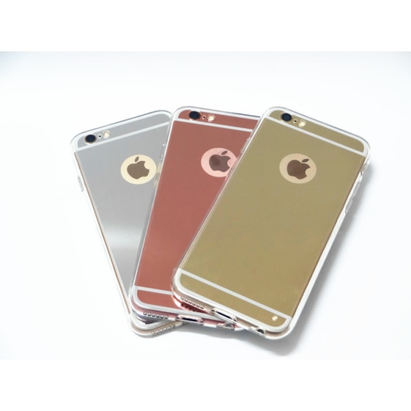 iPhone 5/5s/SE peilikiiltävä softshell. Silver