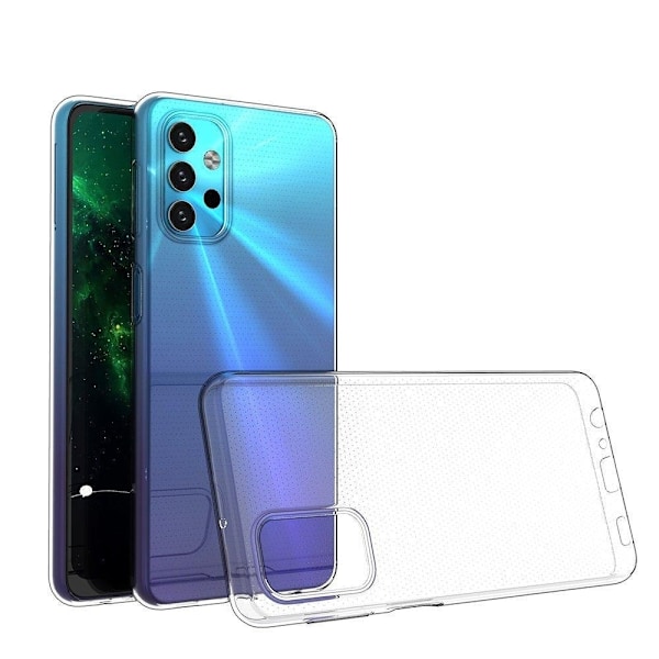 Samsung A26 5G Kuori läpinäkyvää kumia Transparent