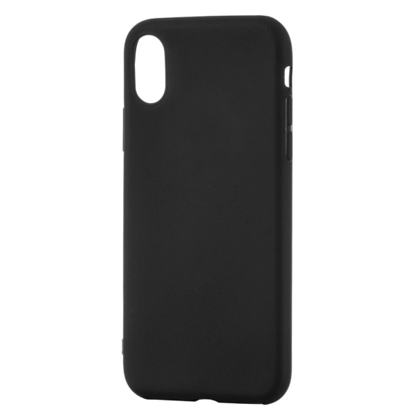 Deksel i gummi, iPhone X /Xs - Matt overflate Black