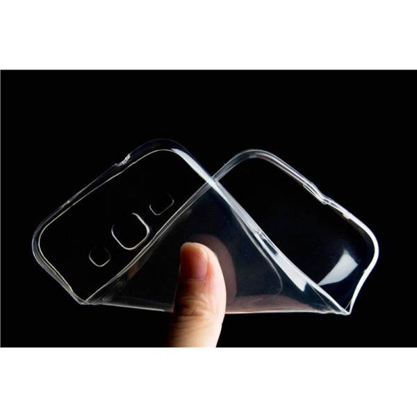 Samsung Core Prime Kuori läpinäkyvää kumia Transparent