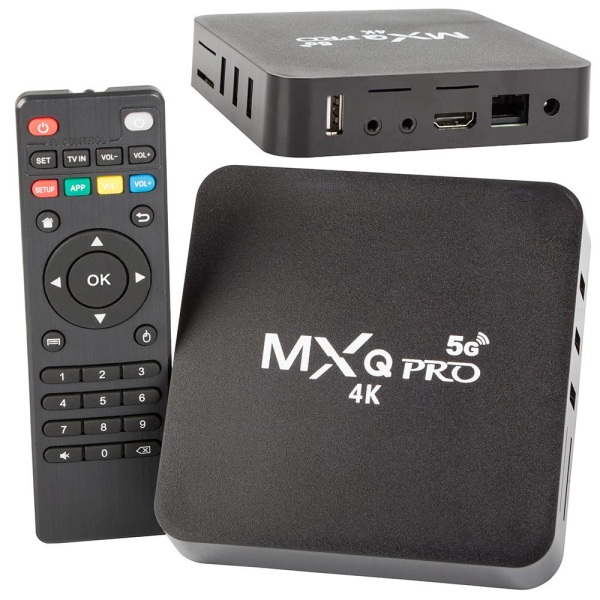 UHD 4K Mediaspelare / IPTV box / Android 11 / 8GB Black