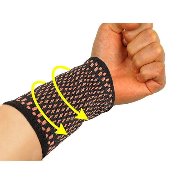 Elastiskt Handledsstöd – Stabilitet & Komfort För Din Handled! multifärg