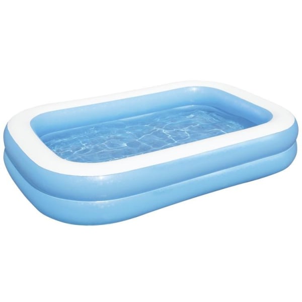 Oppustelig pool - 778L - Bestway - 262cm/175cm/33cm Blue