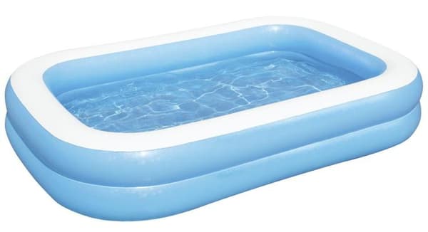 Uppblåsbar Pool - 778L - Bestway -  262cm/175cm/33cm Blå
