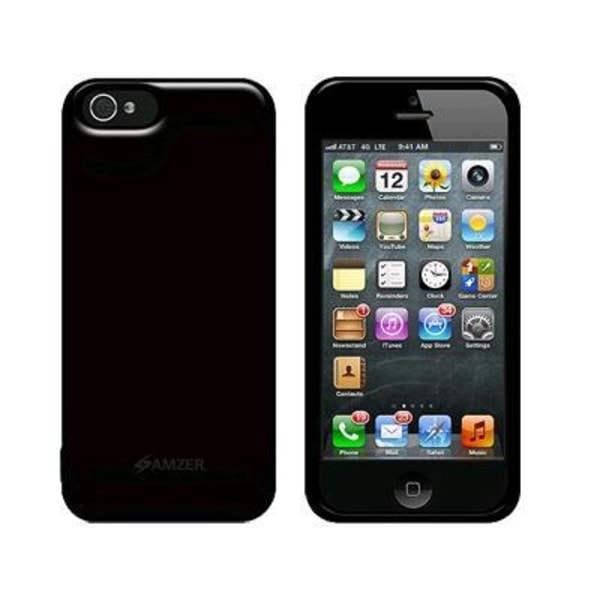 Gummicover, iPhone 5/5s/SE, mat overflade Black